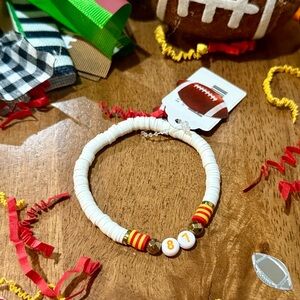 Travis Kelce #87 KC Chiefs Beaded Bracelet